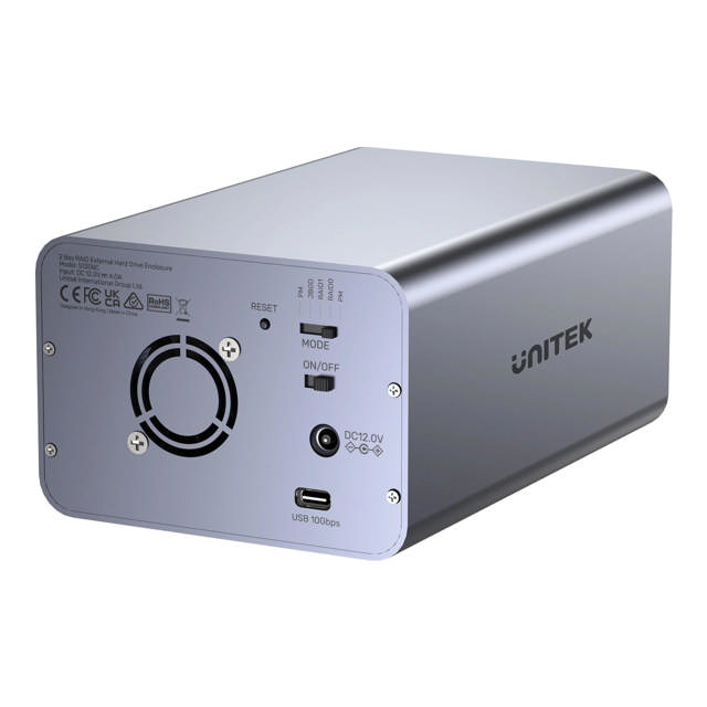 Unitek USB3.2 Type-C 10GB/SATA 2BAY SATA