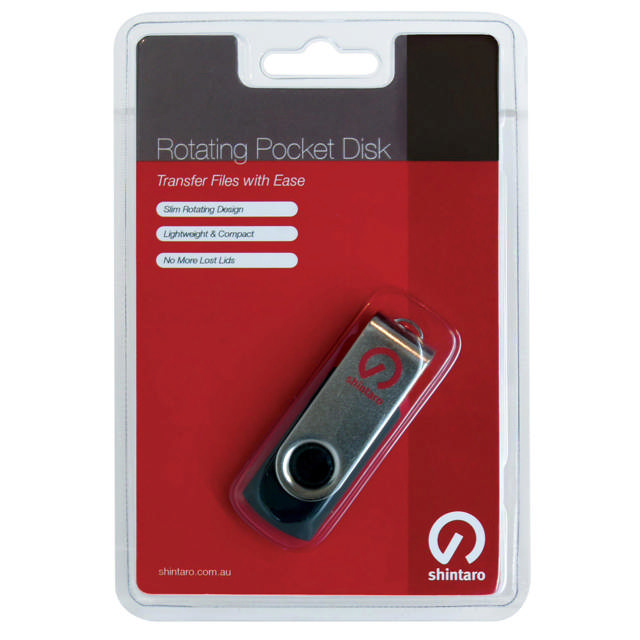 Shintaro 16GB Rotating Pocket Disk