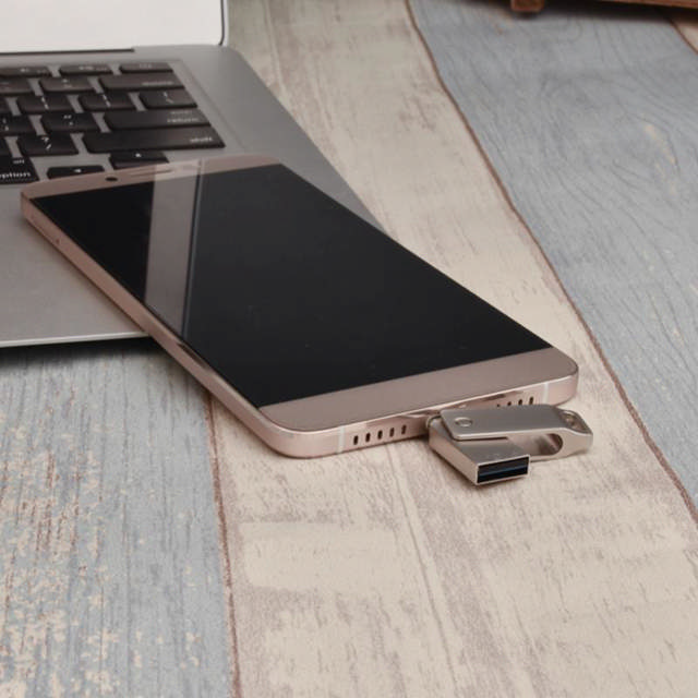 Shintaro 64GB USB-C & USB-A Pocket Disk