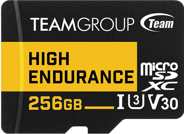 Team ROUP HIGH ENDURANCE 256GB Micro