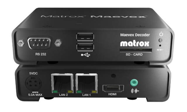 Matrox Maevex D5150 Decoder