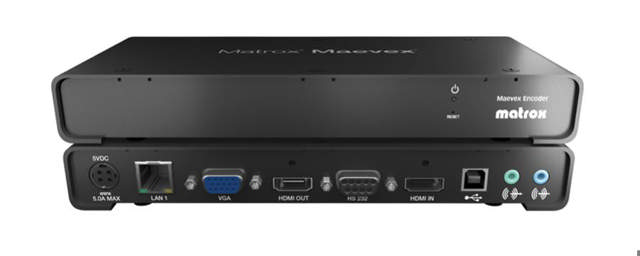 Matrox Maevex MVX-E5150F over-IP Encoder