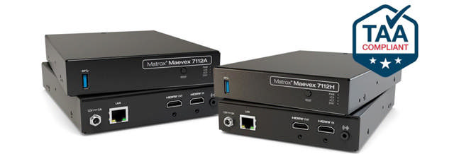 Matrox Maevex E7112H H.265 Encoder