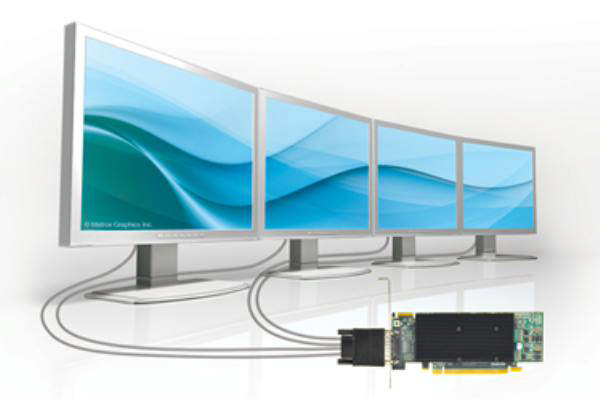 Matrox PCIE M9148 1GB LP Heatsink DP