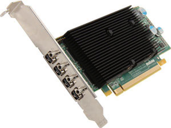 Matrox PCIE M9148 1GB LP Heatsink DP