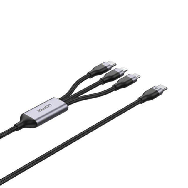 Unitek 3-in-1 USB-C to Lightning Micro