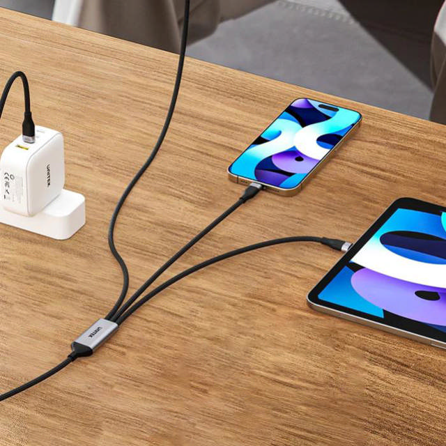 Unitek 3-in-1 USB-C to Lightning Micro