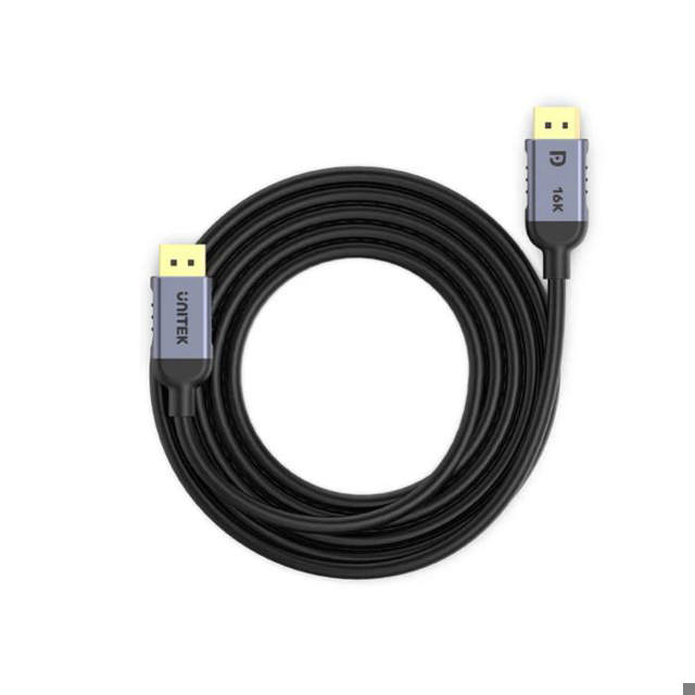 Unitek 3M Gaming DP2.1 Cable Grey