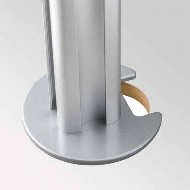 Atdec Grommet Clamp Silver