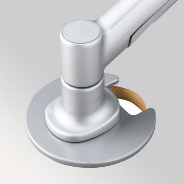 Atdec Grommet Clamp Silver