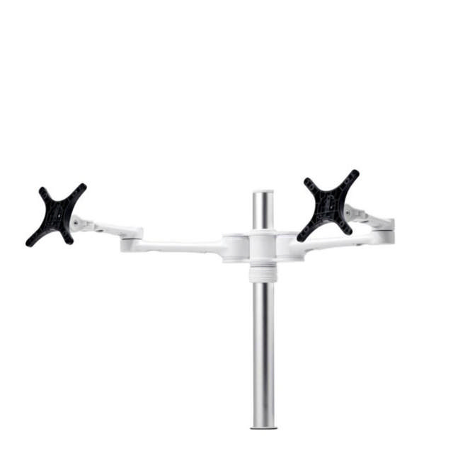 Atdec AF Dual Monitor Swing Arm White