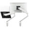 Atdec ORA Duo with Laptop Tray White