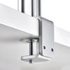 Atdec F Clamp Desk Fixing Silver