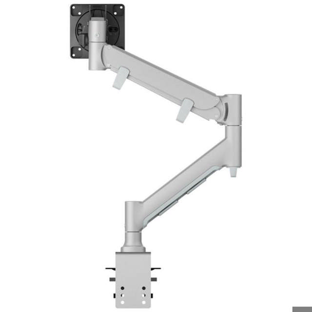 Atdec Fortis H/Duty Monitor Arm Silver