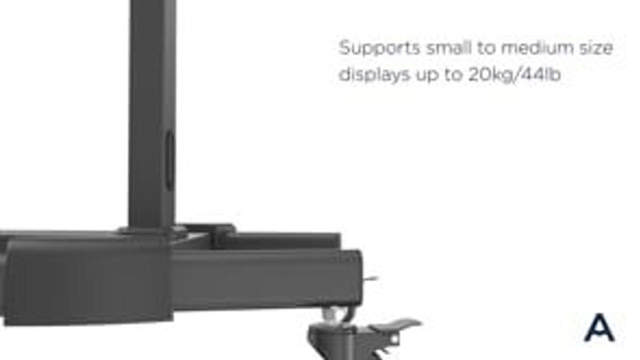 Atdec AD-TVC-20 Mobile TV Cart