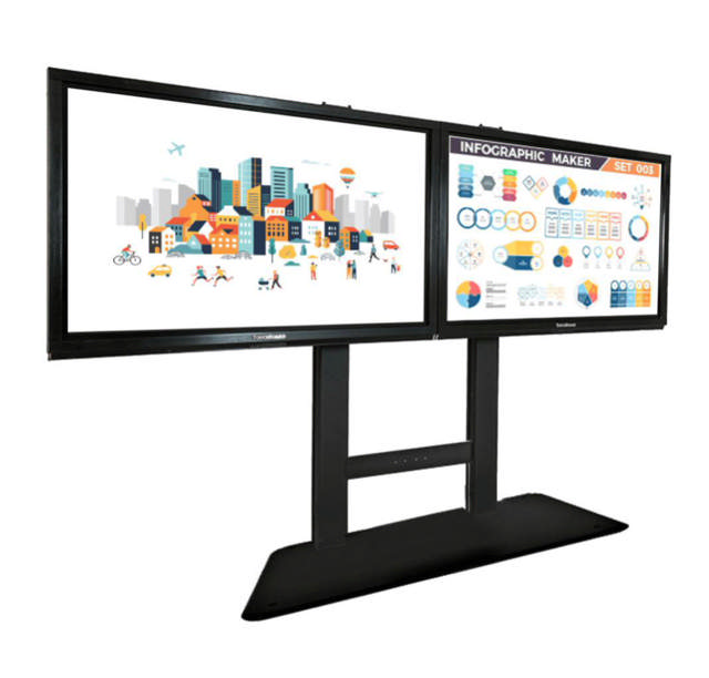 Touchboard Dual Fix. Freestanding