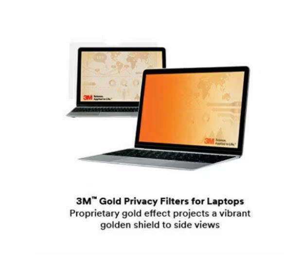 3M GF133W1B Gold Privacy Filter