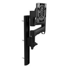 Atdec Single Arm on Wall Channel Black