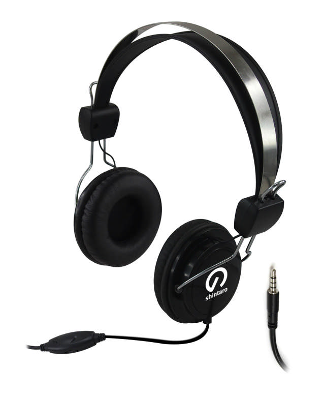 Shintaro 3.5mm Aux Headset w/ Inline Mic