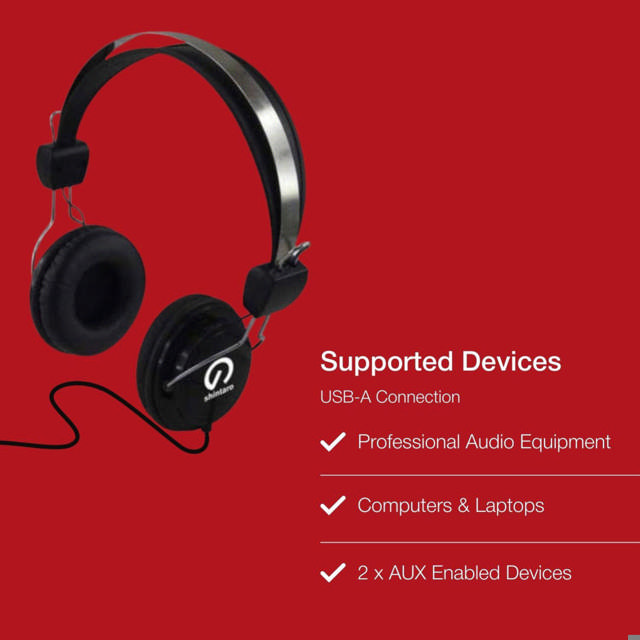 Shintaro Stereo Headset with Inline Mic