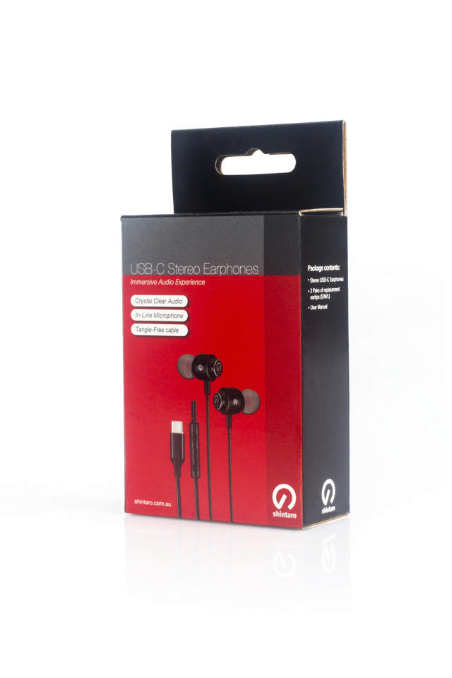 Shintaro USB-C Corded Earphones