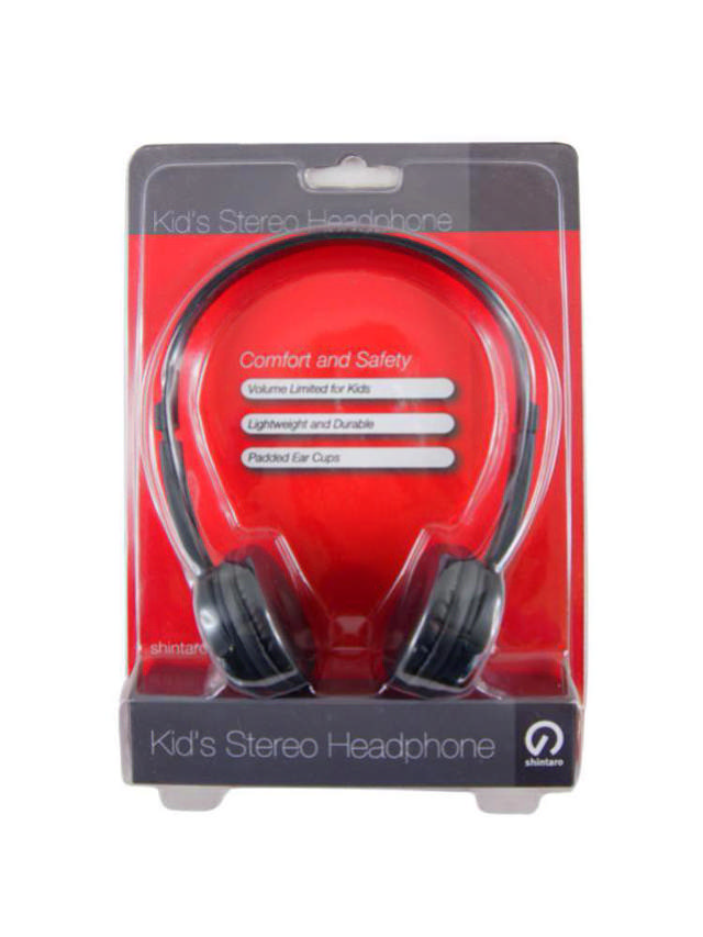 Shintaro Kids Stereo Headphone Black