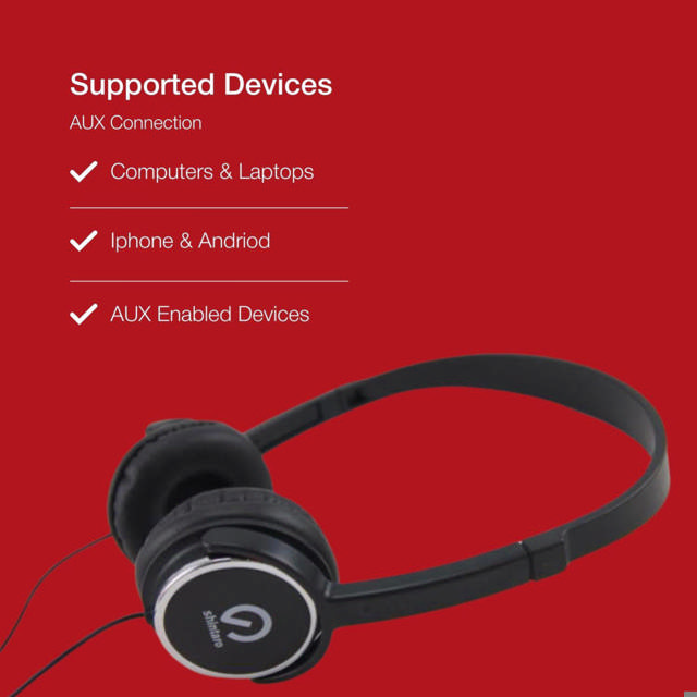 Shintaro Kids Stereo Headphone Black