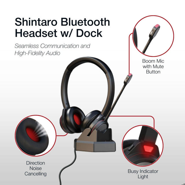 Shintaro Wireless Headset w/ Dock