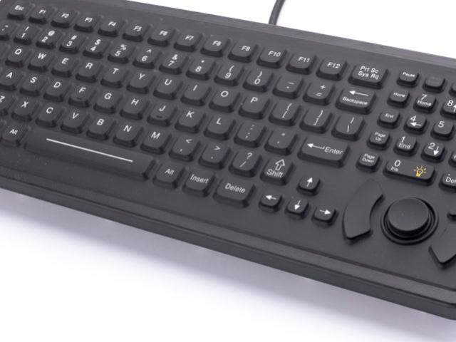 Ikey SLP-102-FSR Panel Mount Keyboard