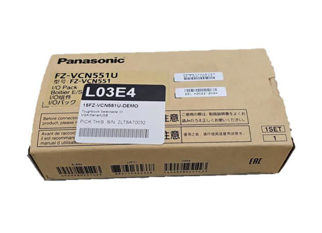 Panasonic Toughbook Selectable IO: VGA/Serial/USB