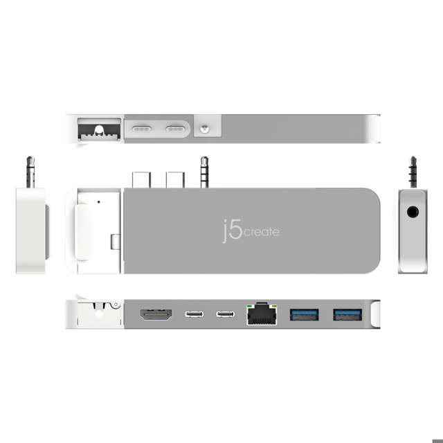 J5create JCD395 4K60 Pro USB4 Hub