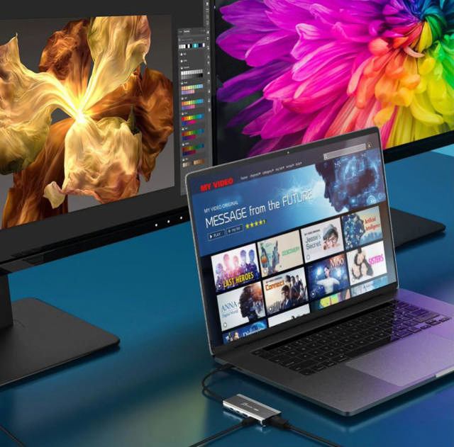 J5create USB4 Dual 4K Multi-Port Hub