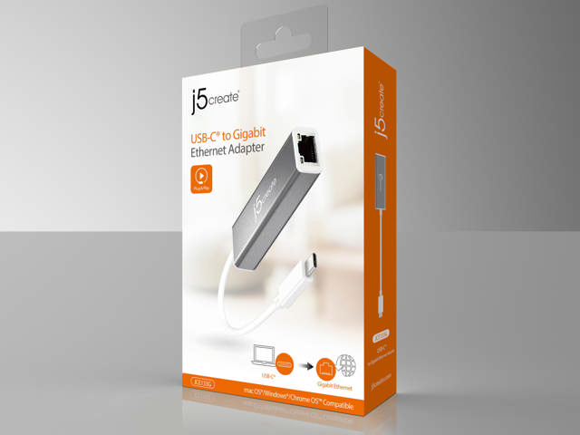 J5create JCE133G USB-C to Gigabit