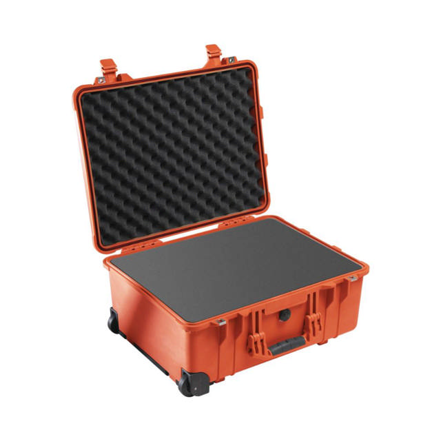 Pelican 1560 Case w/ Foam ORange