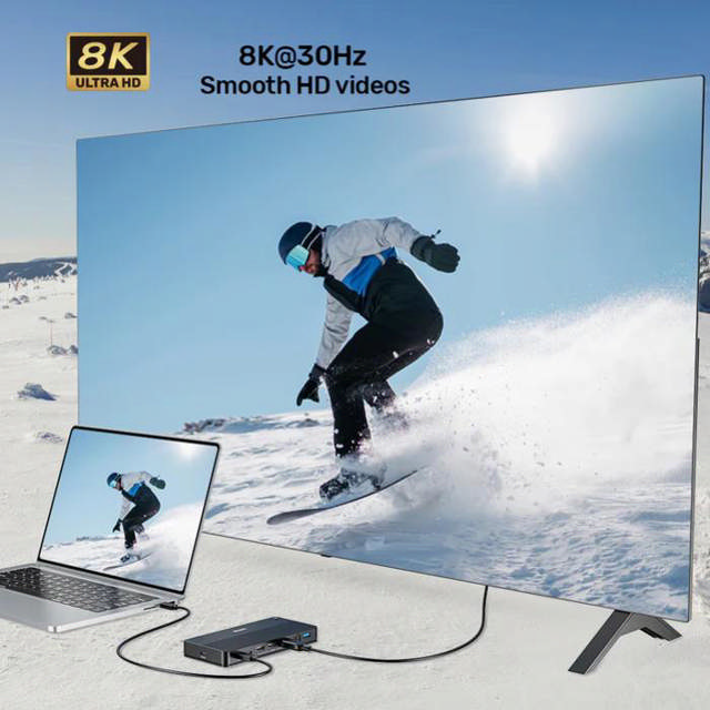 Unitek 13-in-1 USB-C 8K Docking Station