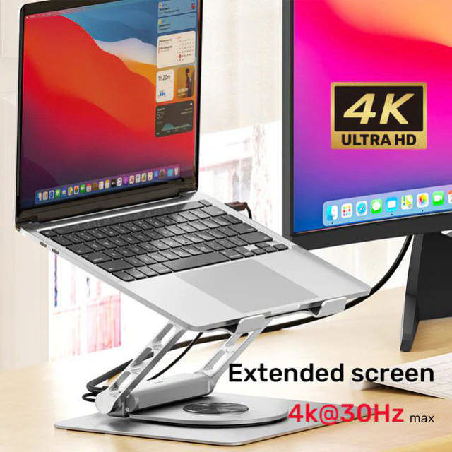 Unitek 360 degree Laptop Stand w/ USB-C