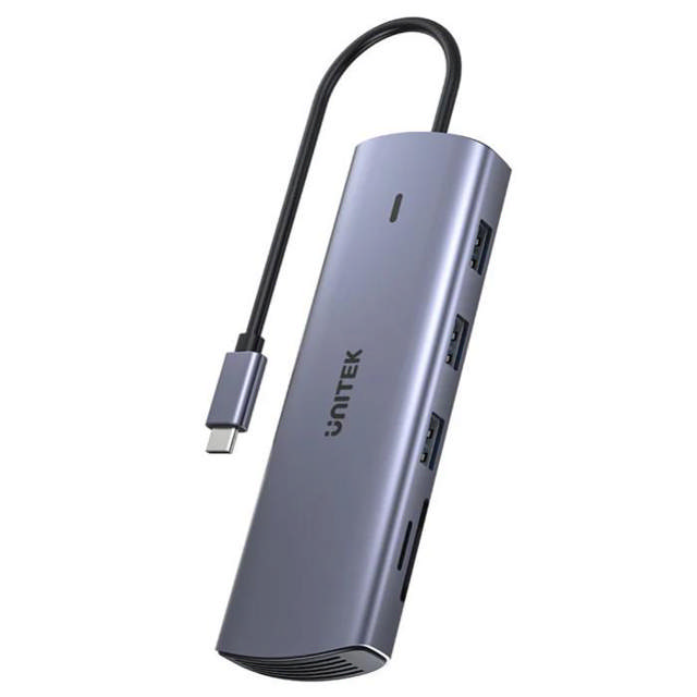 Unitek 9-in-1 USB-C Hub 4K Dual Display