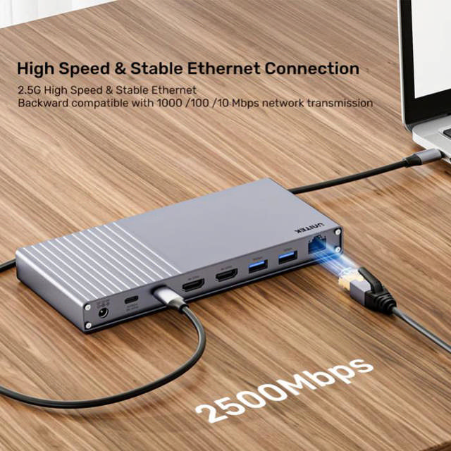 Unitek USB4 40Gbps Docking Station