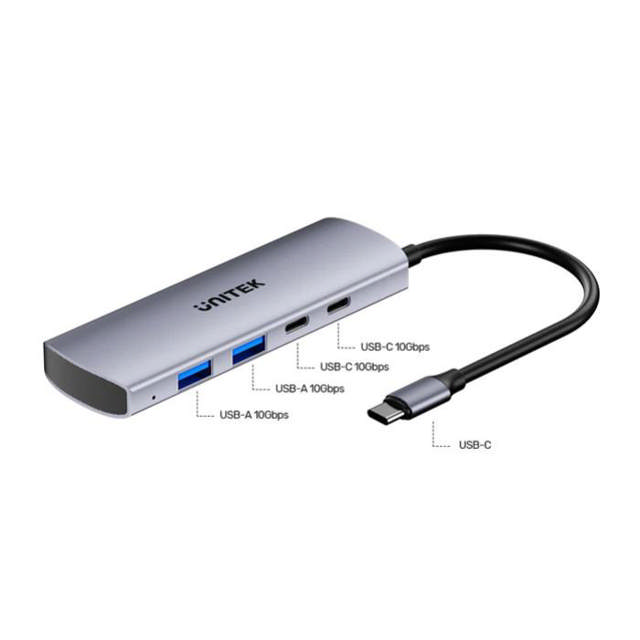 Unitek 4-in-1 HUB Q4 10Gbps USB-C Hub
