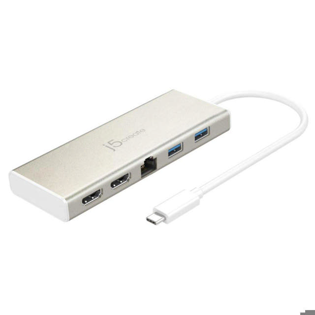J5create JCD381 USB-C Dual HDMI Dock