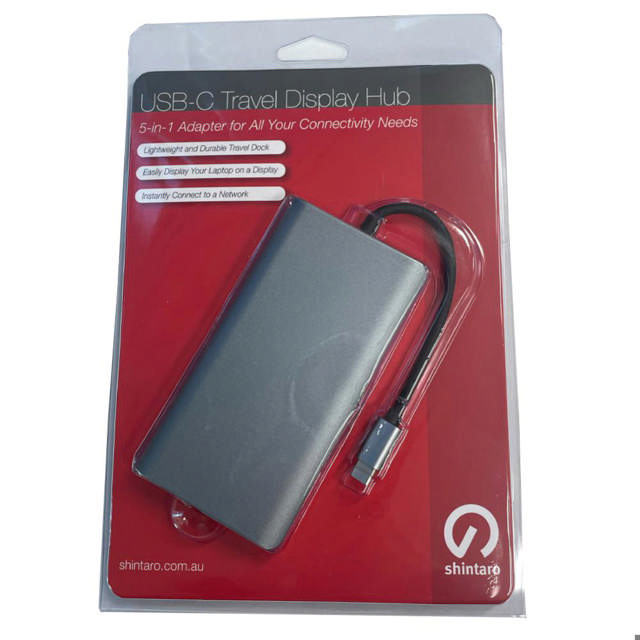 Shintaro 8-Port USB-C Travel Dock