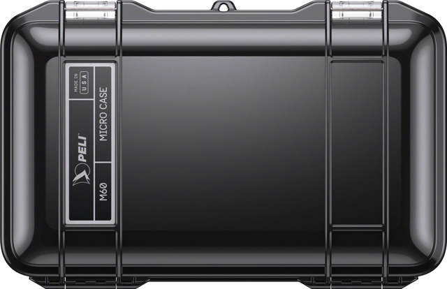 Pelican M60 Micro Black Case Black Liner