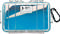 Pelican 1050 Micro Case Clear / Blue