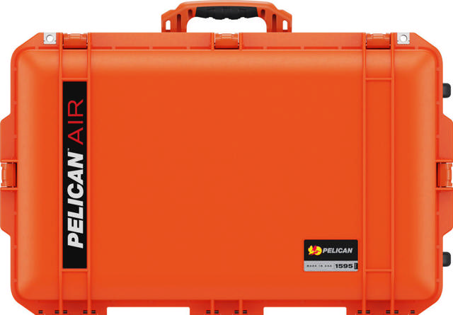 Pelican 1595 Air Case No Foam ORange