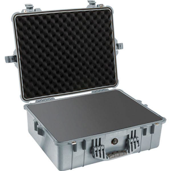 Pelican 1600 Large Protector Case Silver