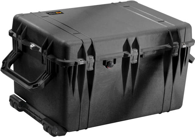 Pelican 1660 Case - Black with Foam