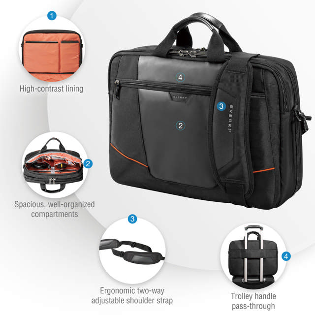 Everki Flight Friendly Laptop Bag 16
