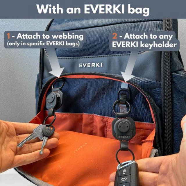 Everki Quick Release Keychain w/ FIDLOCK