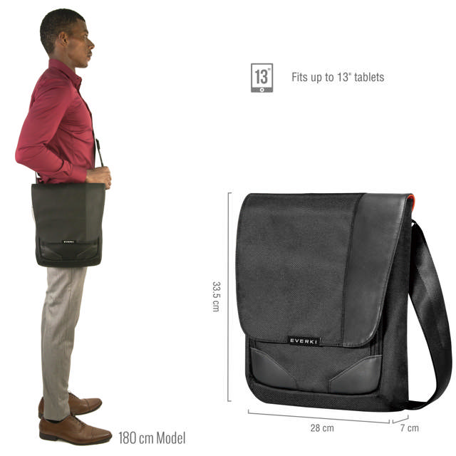 Everki Venue XL Premium RFID Mini Msngr