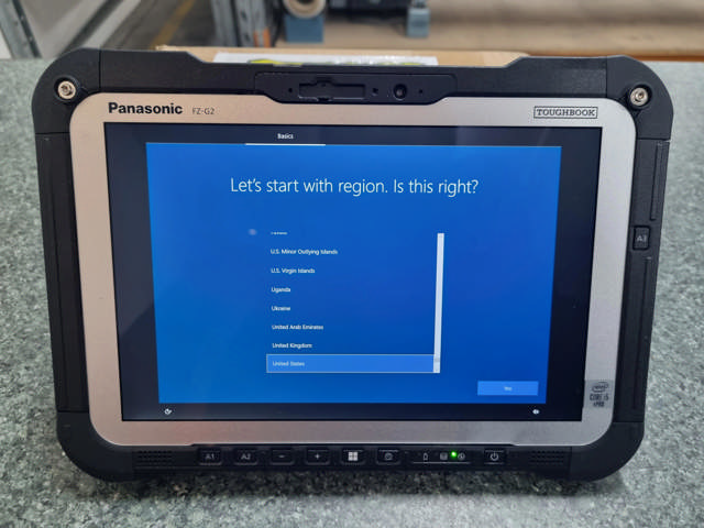 Panasonic Toughbook G2 Mk1 i5 4G SCG